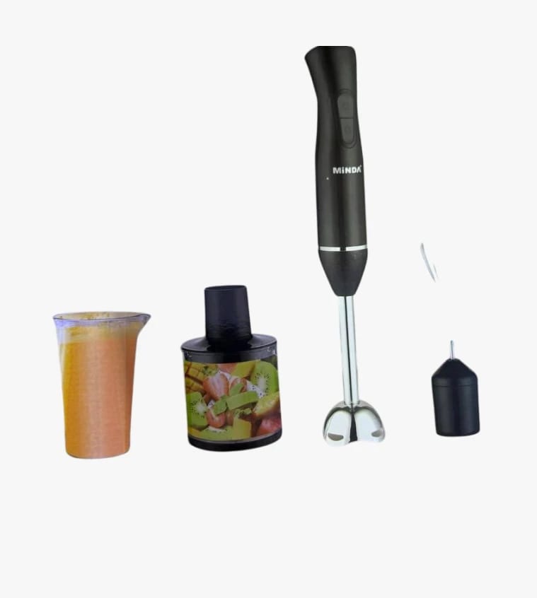 Minda Masterpiece Handheld Blender, Sleek Design, for Discerning Users Seeking the Perfect Blending and Chopping Device, Brand Minda