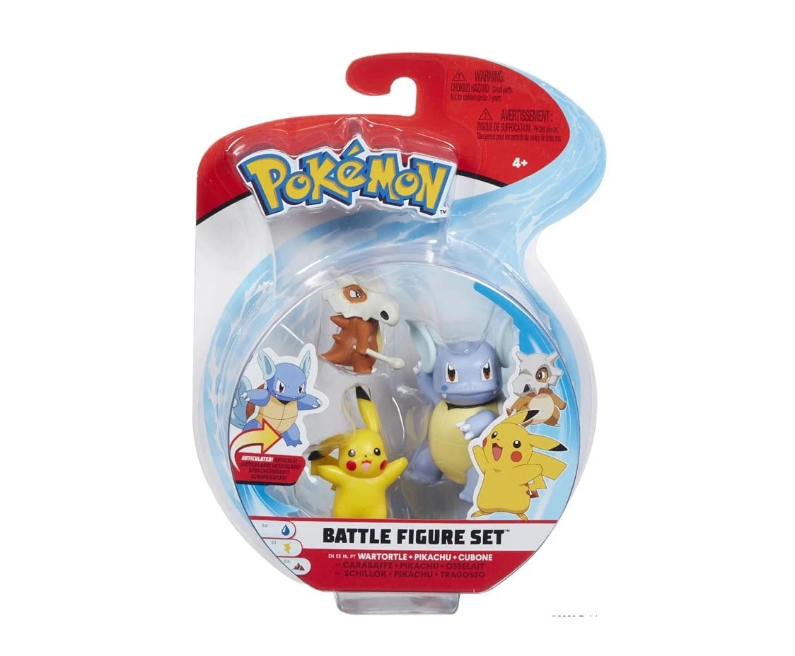 Pokemon - Battle Figure Set 3-pack