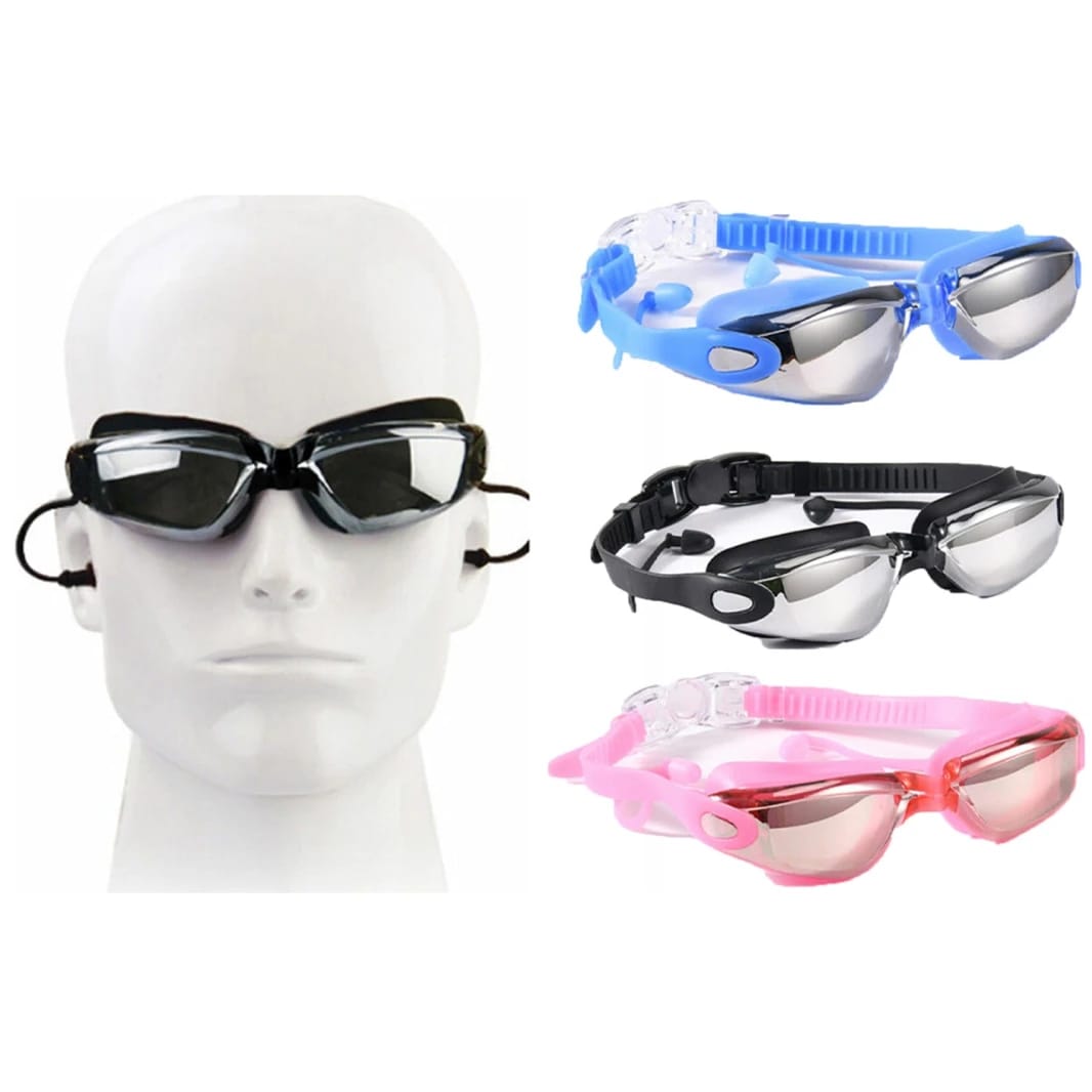 Sainteve 8015F Swim Goggles With Clip & Ear Plug