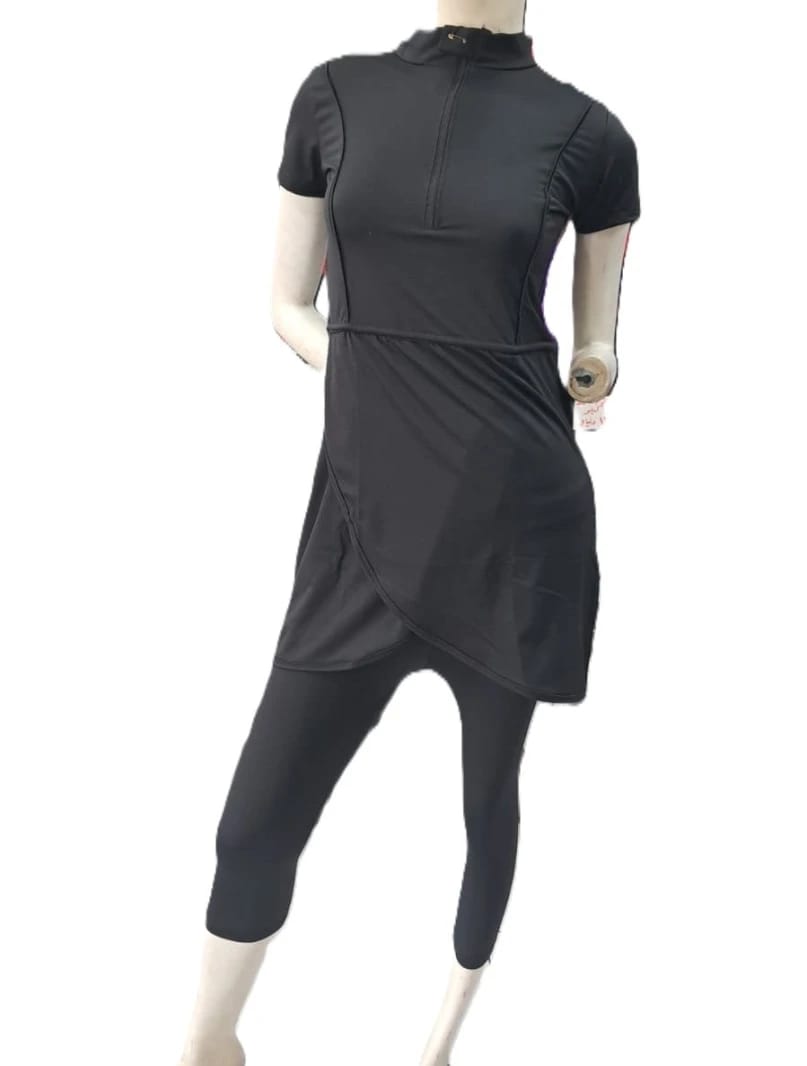 Women Swimwear Bermuda Black