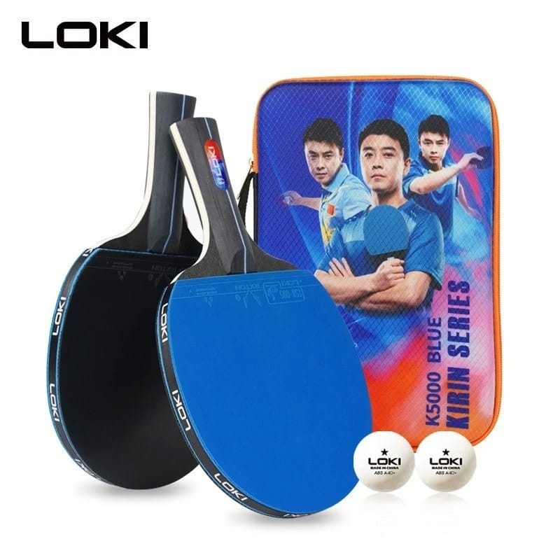 LOKI K5000 table tennis racket set BLUE KIRIN SERIES