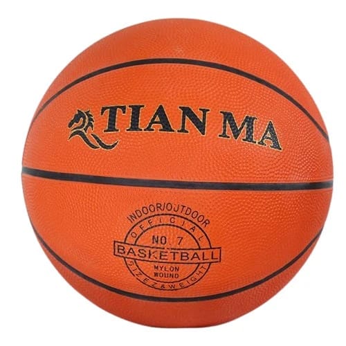 Rubber basketball