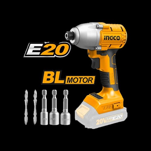 مفك صدمي لاسلكي 20 فولت E20 - بدون فرشات