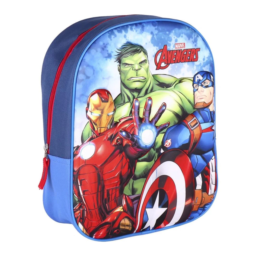 حقيبة ظهر للأطفال بتصميم Avengers ثلاثي الأبعاد من سيردا - لعمر 3+