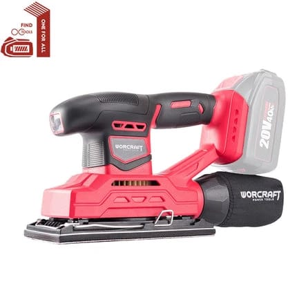 ماكينة صنفرة مدارية لاسلكية WORCRAFT S20Li_20V
