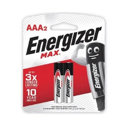 ENERGIZER AAA BATTERY 2PCS