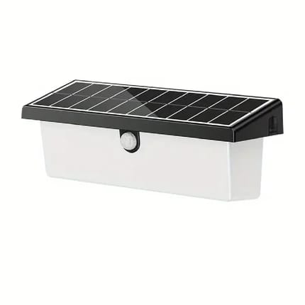 Solar Sensor Wall Light, Waterproof Modern Villa Garden