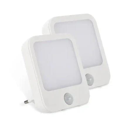 Auto LED night lights Smart Sensor Control Mini Plug Bed
