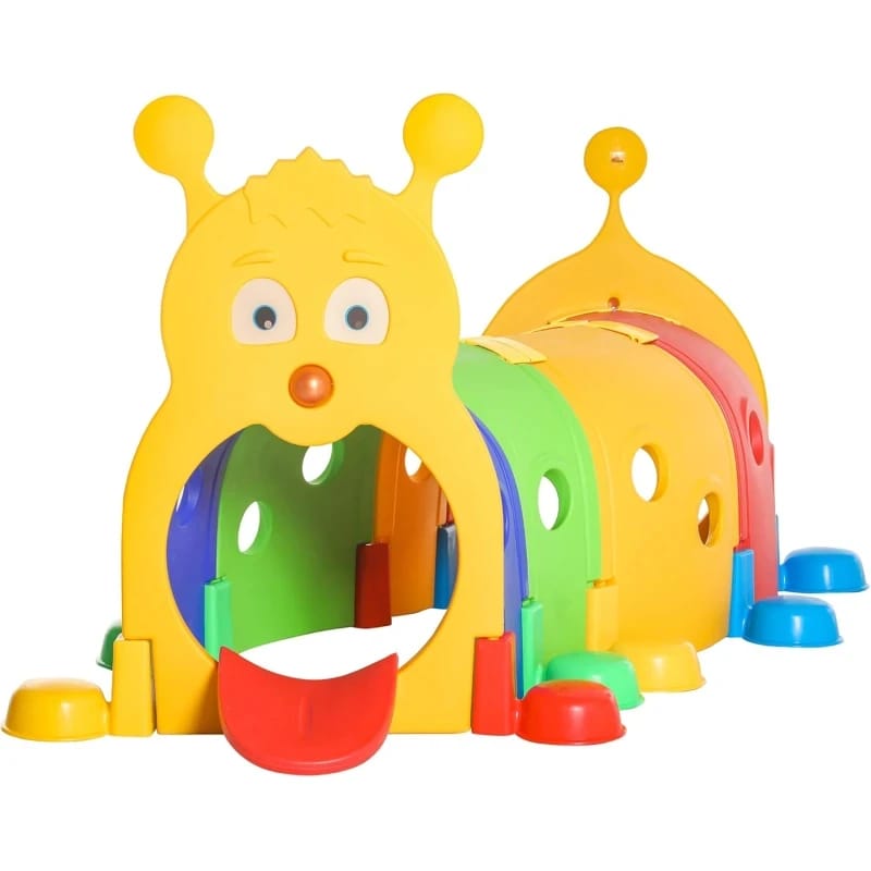 Eduplay | مجموعة نفق اللعب بتصميم الدودة