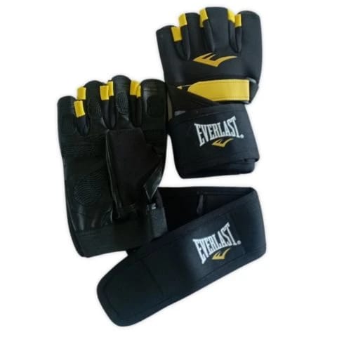 قفازات Everlast حديد بشريط عريض