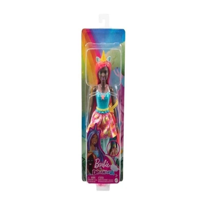 Barbie | Dreamtopia | Pink And Yellow Hair | Unicorn Doll