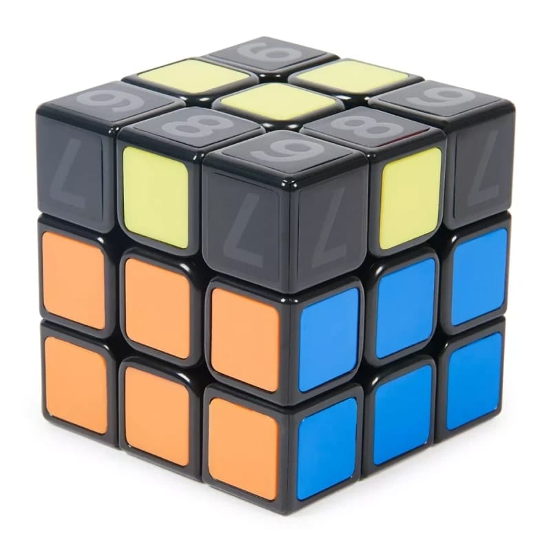 مكعب روبيك التعليمي، تعلم حل مكعب 3x3 بالملصقات مع دليل وفيديوهات | لعبة فيدجت لتخفيف التوتر