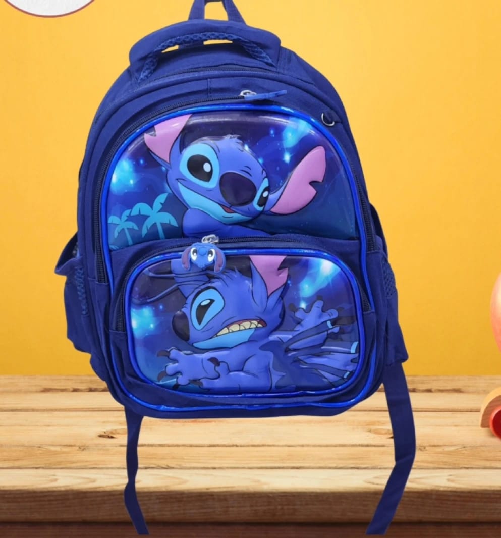 Stylish Kids' Backpack With Captivating Cartoon Character Design Perfect for Everyday Use by Animation Enthusiasts and School Students with Unique Adventures
