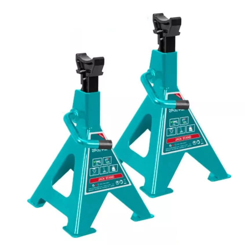 Total 6-Ton Jack Stand Set