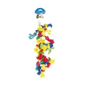 Duvo plus Rope Knots Wooden Cubes and Bell