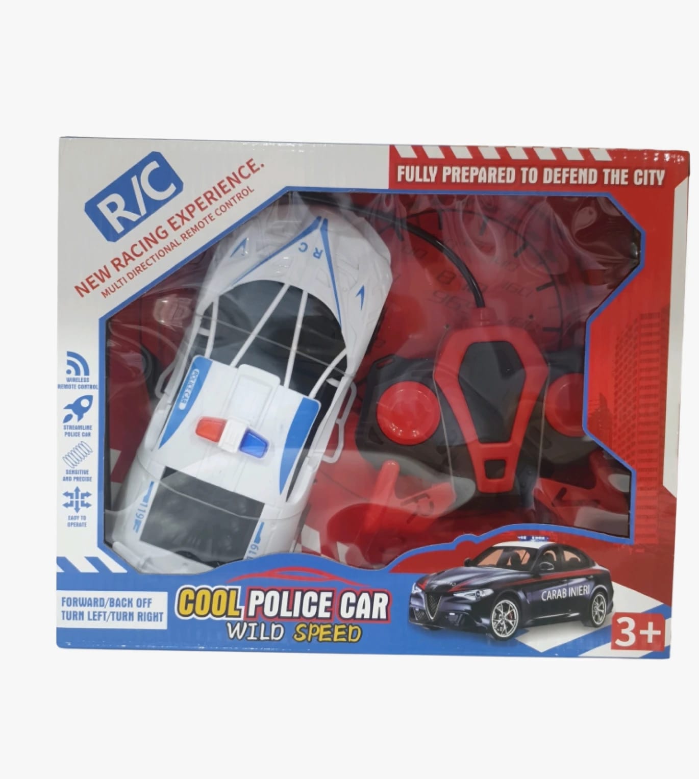 RC Cool Police Car for Kids, New Racing Experience, Fully Prepared to Defend the City, Designed for Kids Aged 3 and Up with a Sleek and Modern Look.