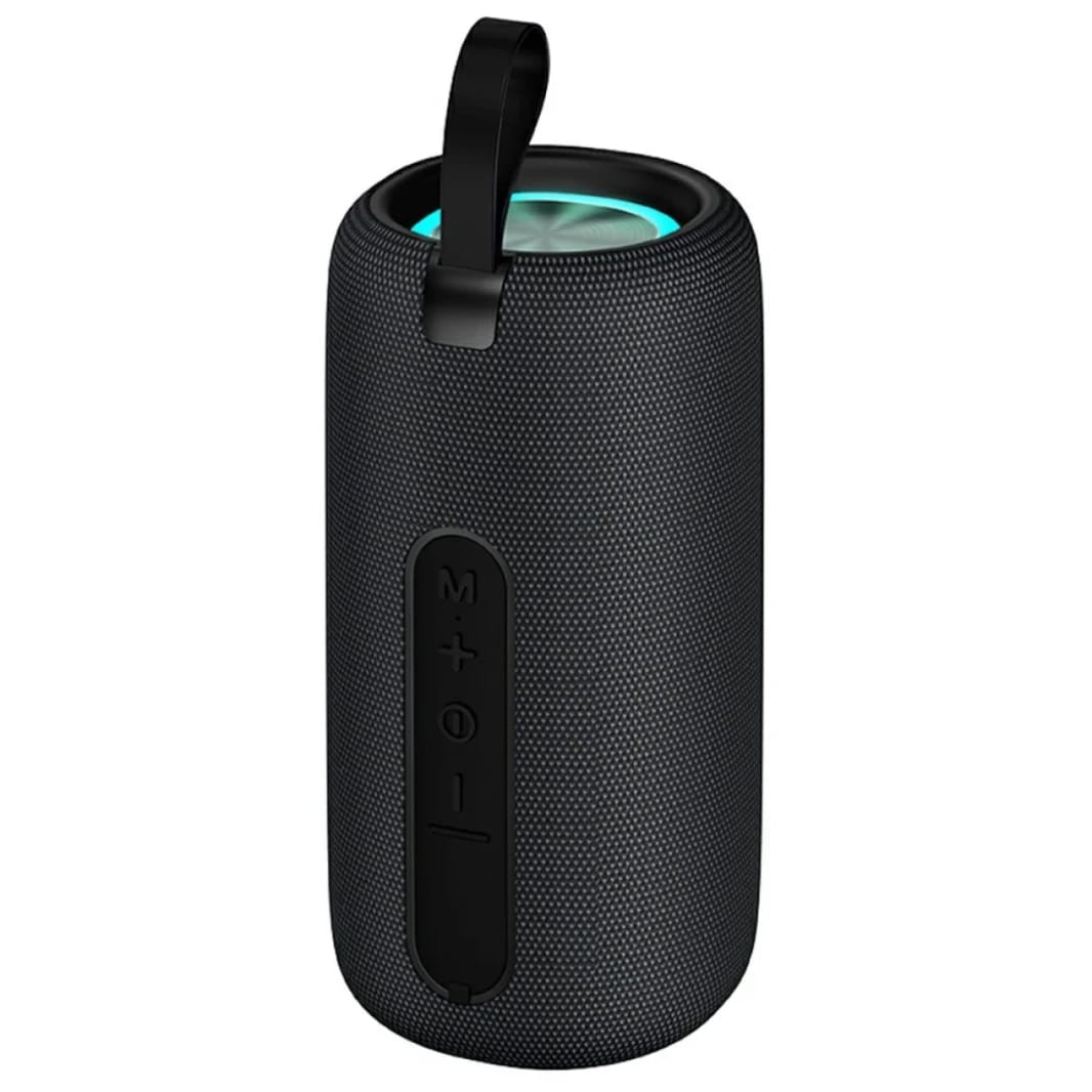 MCDODO BS-1410 Portable Speaker Bluetooth-Compatible Wireless Audio with Colorful Lights IPX4 Waterproof - Black