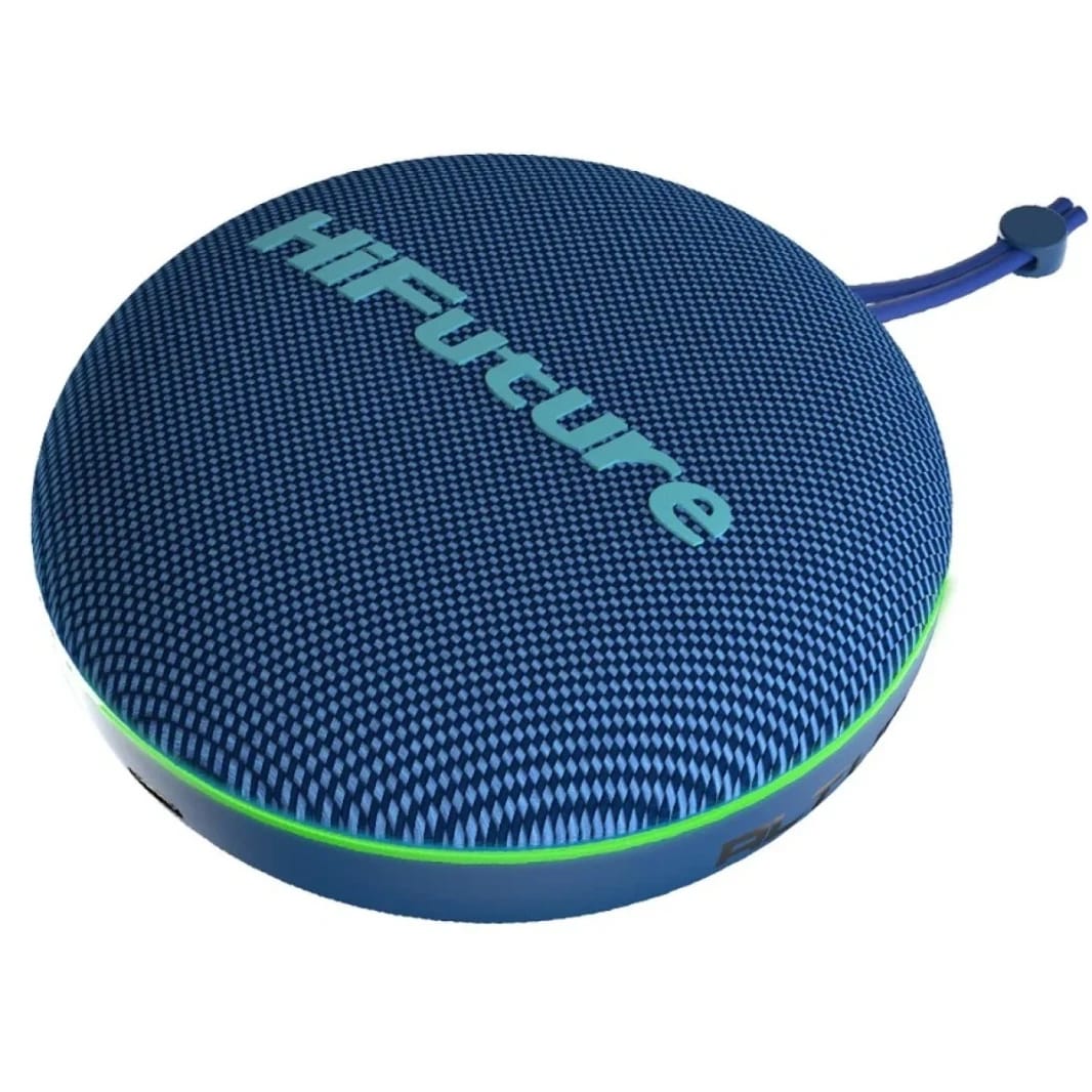 HiFuture Altus Bluetooth 5.3 Speaker with APTX waterproof, up to 8-Hours Battery Life, True Wireless Stereo (TWS) mode, 8.0, IPX5 - Blue