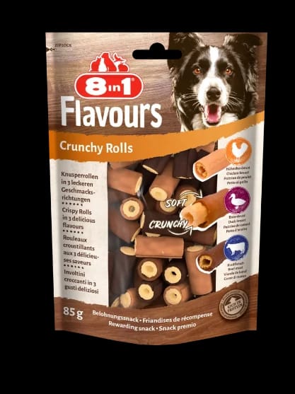 8in1 Crunchy Rolls 85g