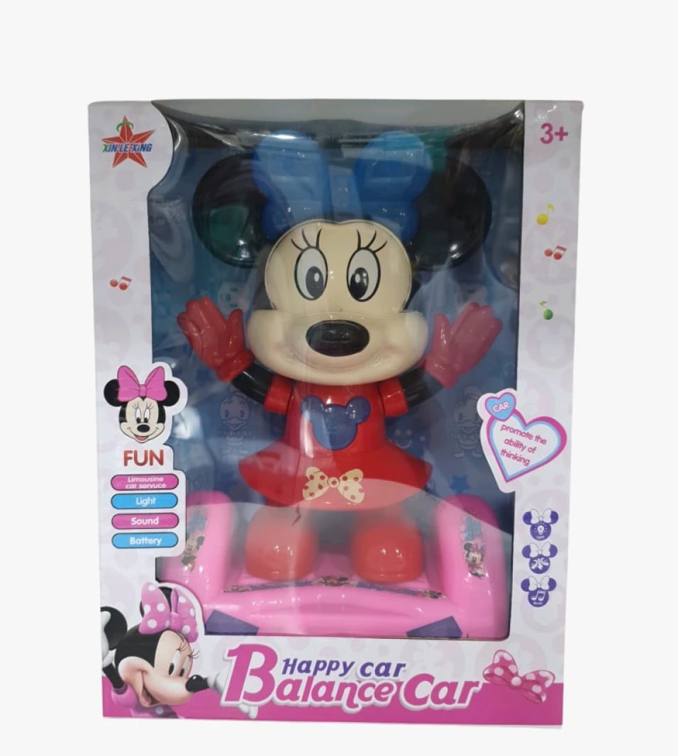 Magic Minnie Design Happy Car Balance Toy for Kids by Xin Le Xing, Perfect for Children Aged 3 and Above