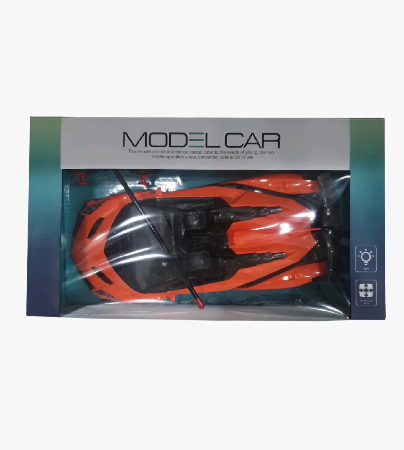 Luxurious Remote Control Model Car with Sporty Design for Kids and Teens, Perfect Toy for Driving Practice and Racing, Featuring Lights and Advanced Specs for Model Collectors