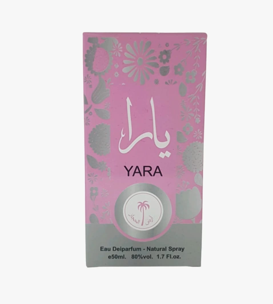 عطر يارا الفاخر للنساء برائحة الزهور الجذابة وتصميم أنثوي جذاب، بخاخ طبيعي للنساء
