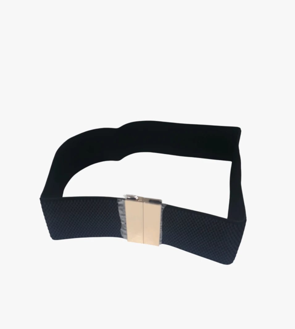 Luxurious Elastic Belt with Gold Buckle and Modern Design, Ideal for Women Seeking Style and Comfort with High Standards of Quality and Perfect Elegance for All Occasions