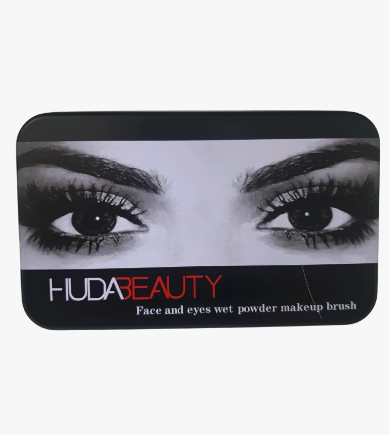 Huda Beauty Face and Eyes Wet Powder Brush Set for Women featuring Stylish and Modern Design for Innovative and Exceptional Makeup Application with Top Quality.