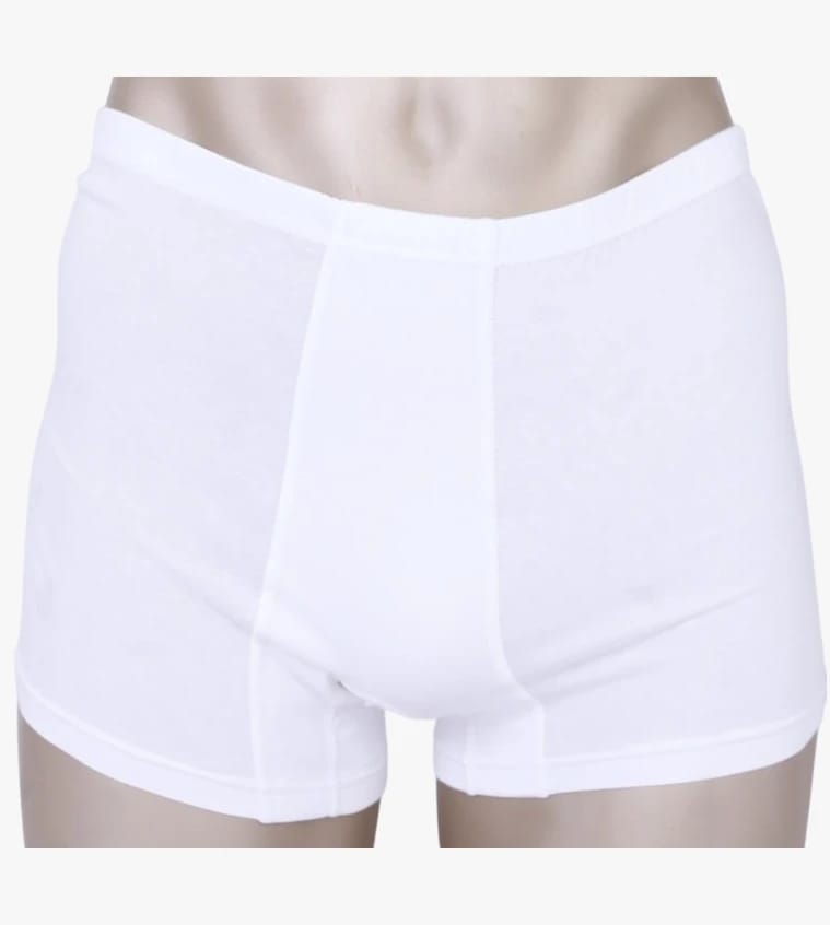 Men's Classic Comfortable Underwear from the Renowned Brand with Exquisite White Design, Perfect for Enhancing Your Day with Pure Fabric and Modern Styling.