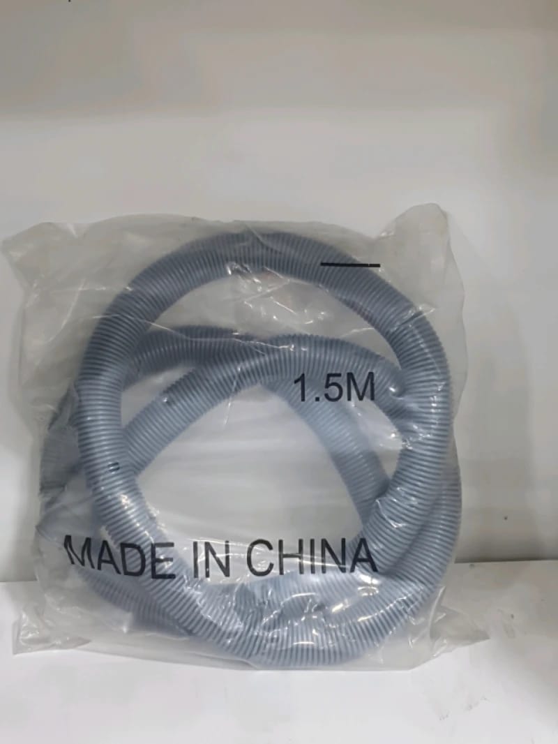 High-Quality 1.5-Meter Plastic Hose for Various Surfaces and Spaces Designed in Spiral Shape for Distinguished Users and Organization Enthusiasts in Their Homes and Offices
