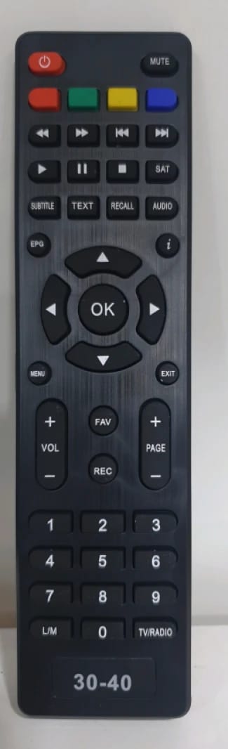 Universal Smart Remote Controller with Innovative Design Suitable for Tech Enthusiasts and All Family Members Featuring Colorful Buttons and Multiple Functions.