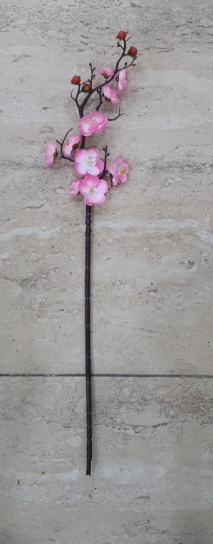 Stunning Artificial Cherry Blossom from Nature Decor Collection Perfect for Wall and Office Decoration for Flower Enthusiasts and Elegant Design Lovers. High-Quality Product