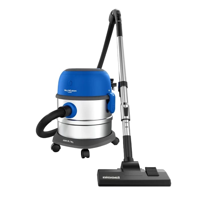 Bissell Drum Vacuum, Wet & Dry, 15L, 1000W, Silver