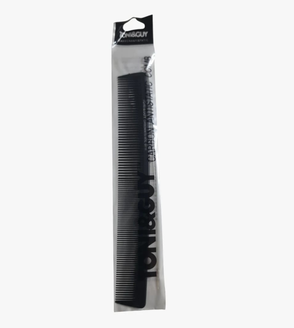 Toni & Guy Professional Comb for Hairstylists Heavyweight Design with Fine Teeth for Versatile Use