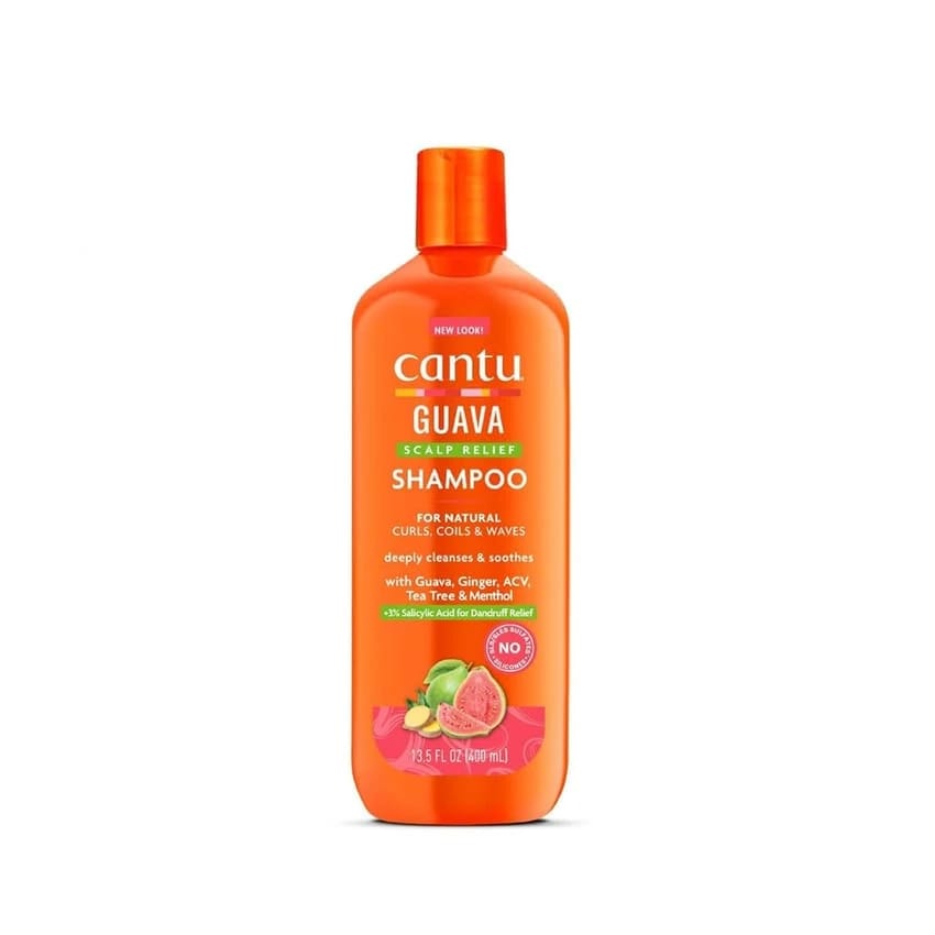 Cantu Guava Shampoo Scalp Relief 13.5 Ounce (400ml)