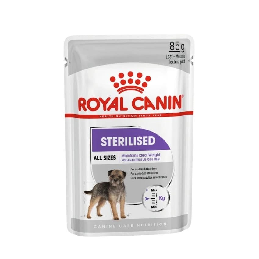 CCN STERILISED LOAF DOG 12×85G