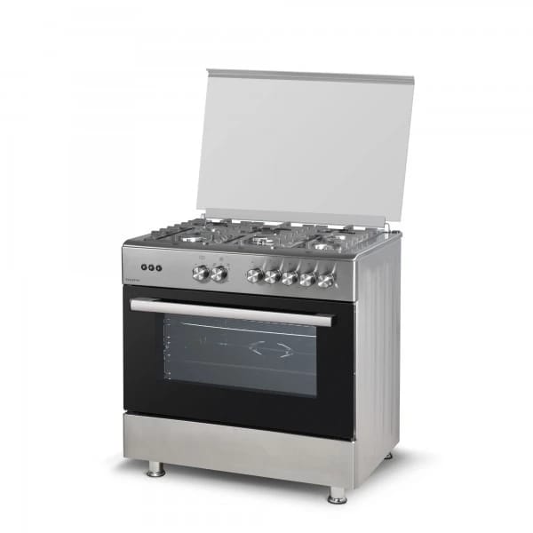 Samix Gas Cooker - 90x60 - Stainless Steel