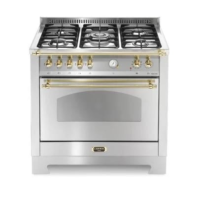 Lofra Gas Cooker 90cm 5 Burners - White