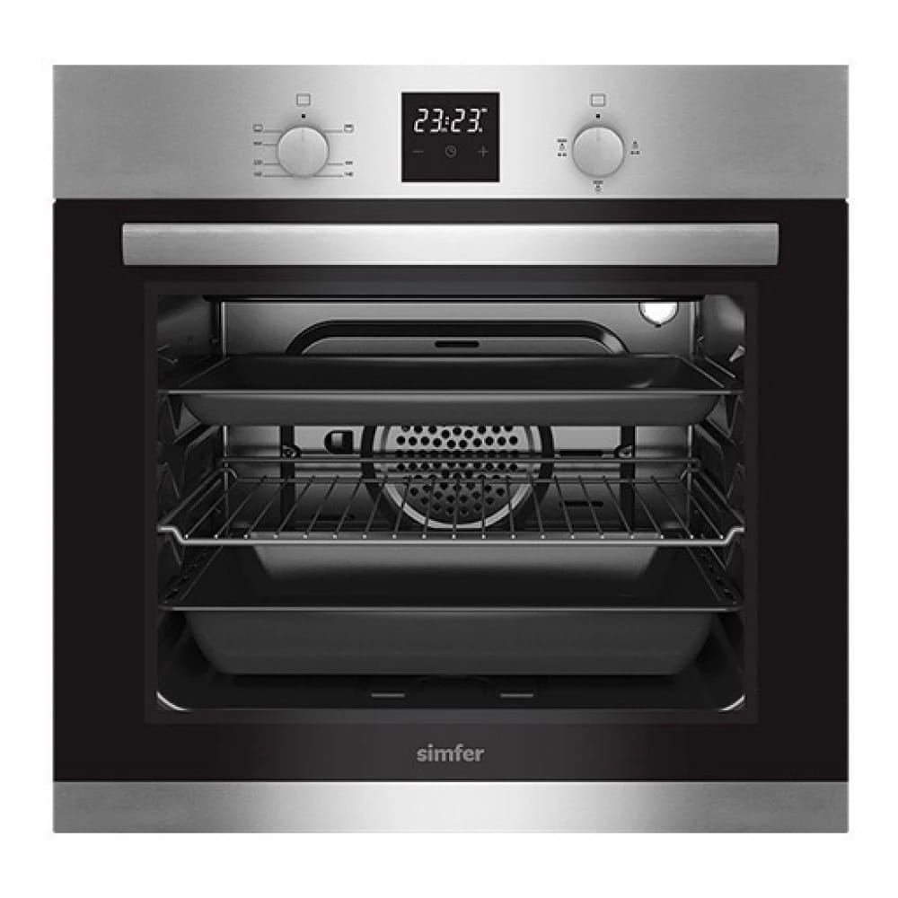 Simfer Built-in Electric Oven, 58 Liter, Black