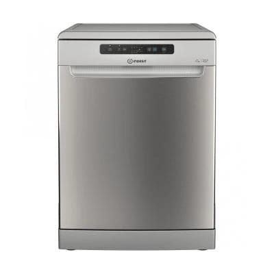 Indesit Dishwasher, 14 Place Settings, 9 Programs, A+++ - Stainless Steel