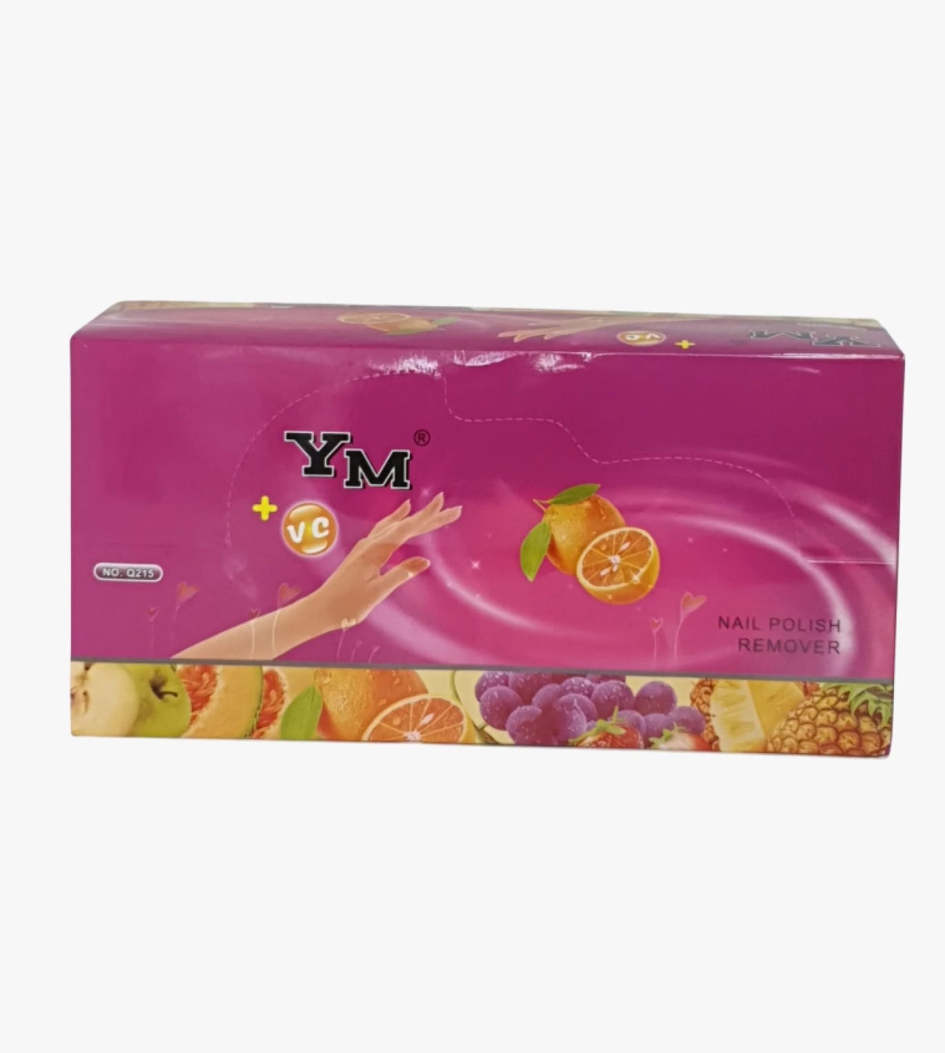 YM Nail Polish Remover Enriched with Vitamins, Designed for Women, Quick Action and Modern Design for Attractive Nails.