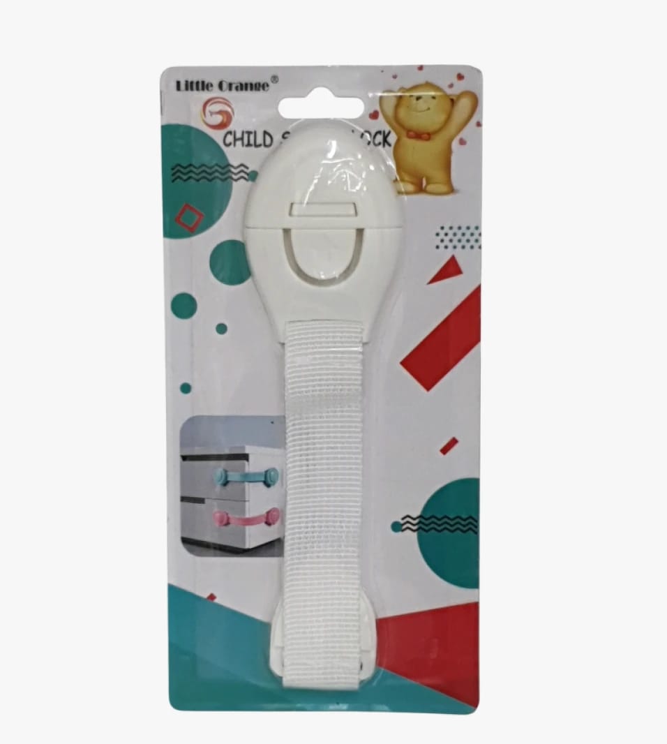 Little Crane Child Safety Lock, Innovative Design for Home, Strong Childproof Latch for Cabinet Safety.