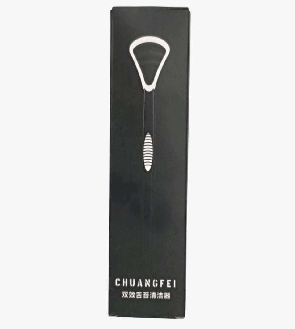 Chuangfei Double-Effect Care Tongue Cleaning Brush for Fresh Smiles and Optimal Oral Health