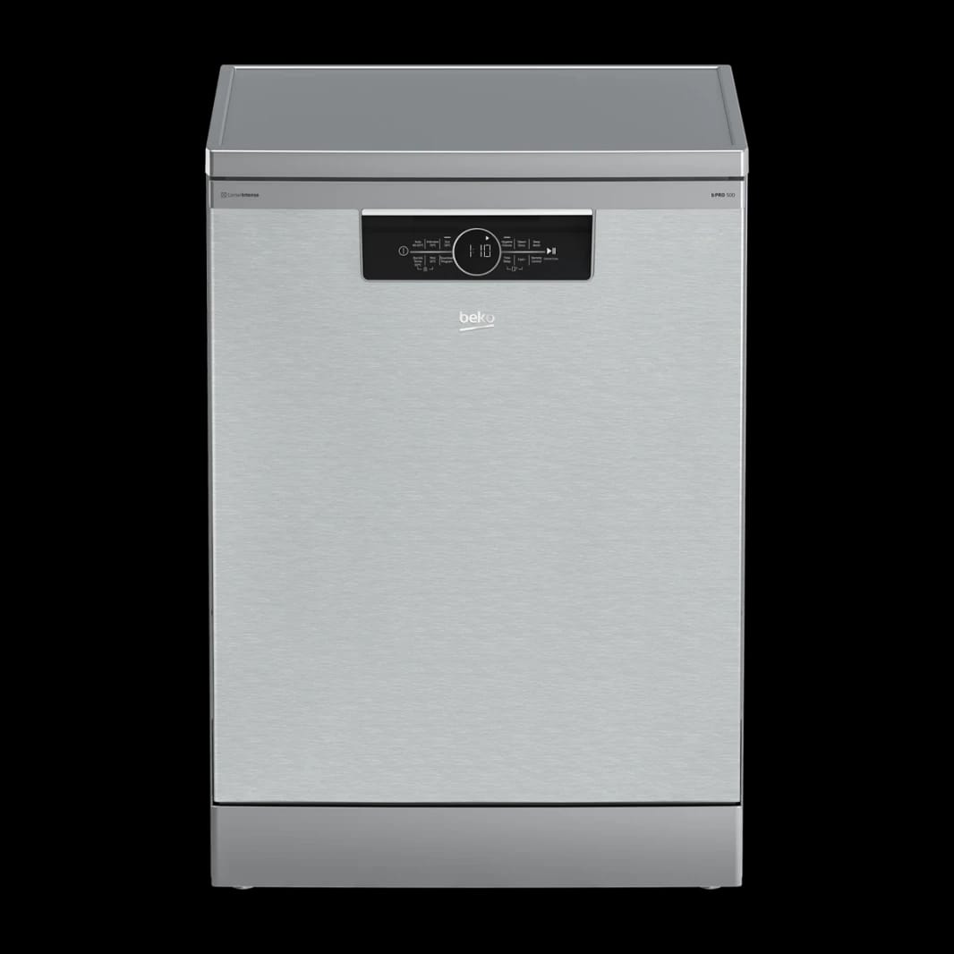 Beko Dishwasher, 11 Programs, 15 Place Settings, 6 Sprayers – Inox