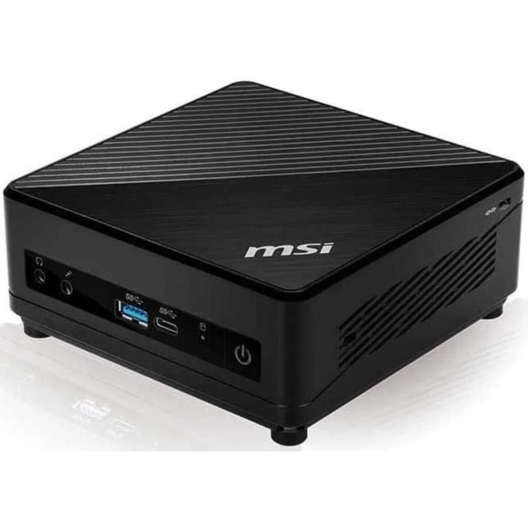 MSI Cubi 5 12M, Portable Mini PC Desktop 12th Gen Intel Core i3-1215U, (No Memory Or Storage) Customizable SODIMM DDR4 Memory + M.2 PCIe NVME SSD + 2.5HDD Support, Intel® UHD Graphics, Thunderbolt™ 4