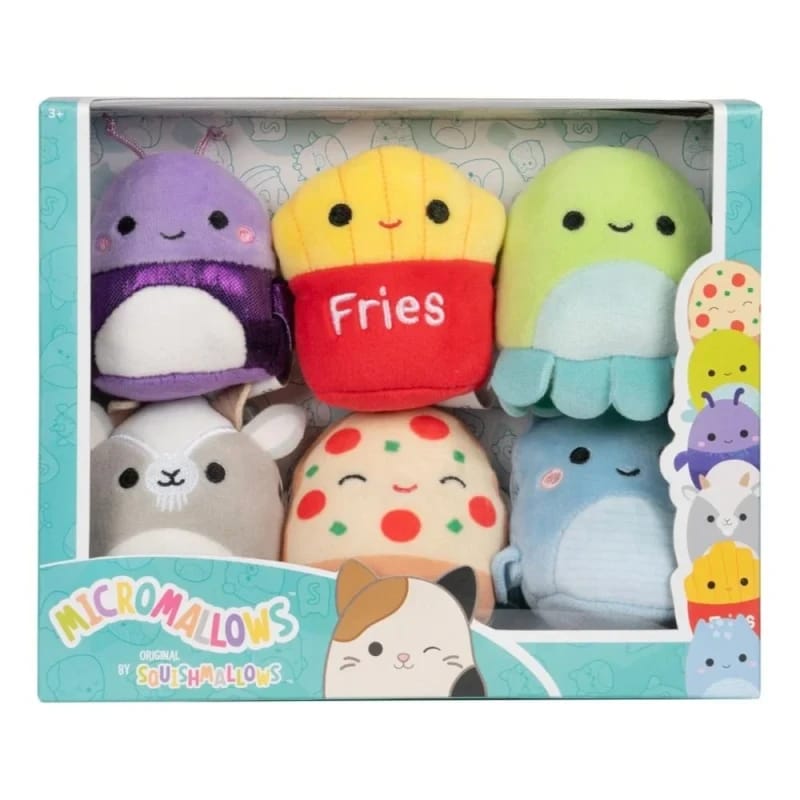 Jazwares | Squishmallows Original Micromallows 6-Pack