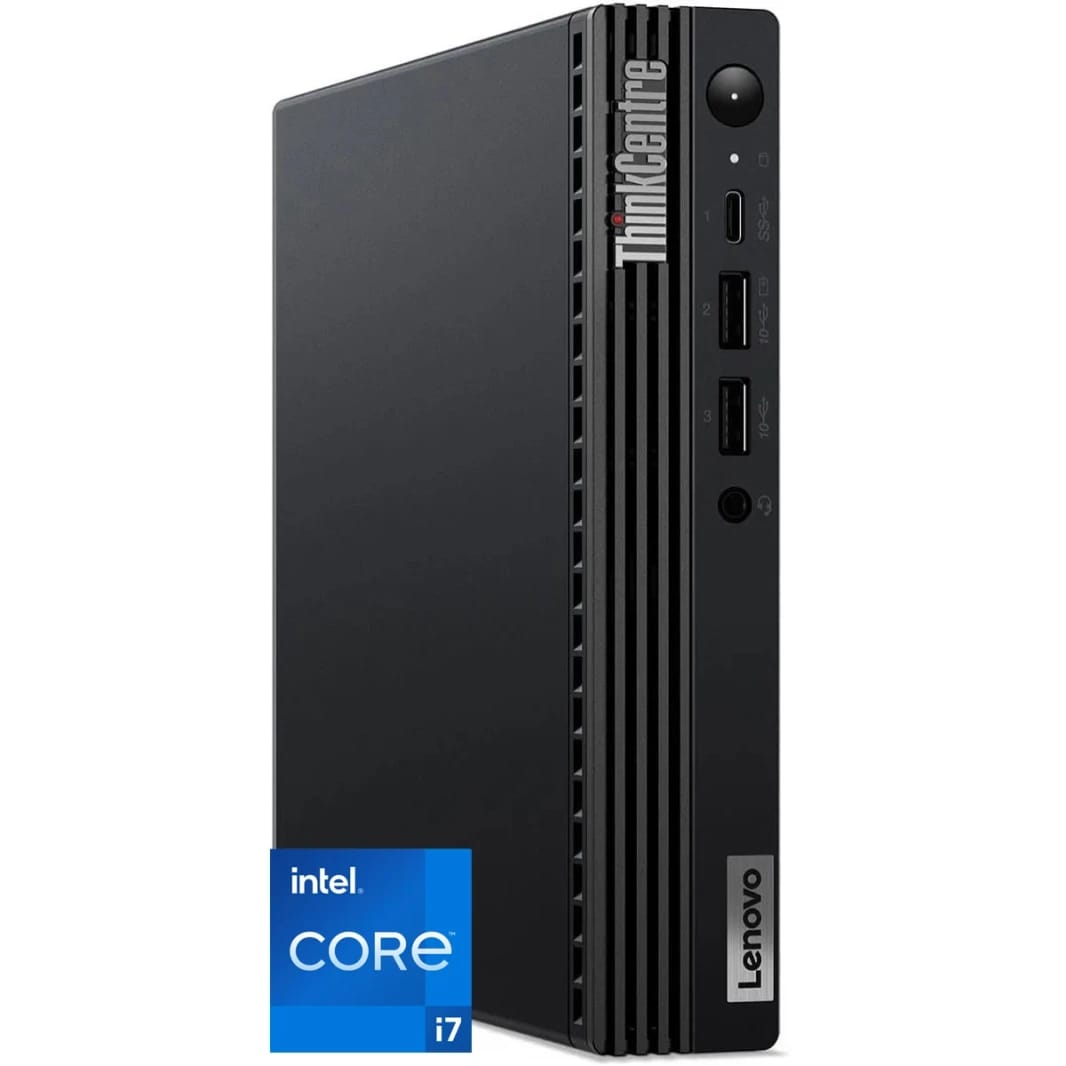 Lenovo ThinkCentre M70q Gen 5 Tiny, Intel Core i7-14700T 20-Cores, 16GB DDR5, 1TB M.2 SSD, Mini Size High-Performing Business Desktop w/ Wireless & Bluetooth