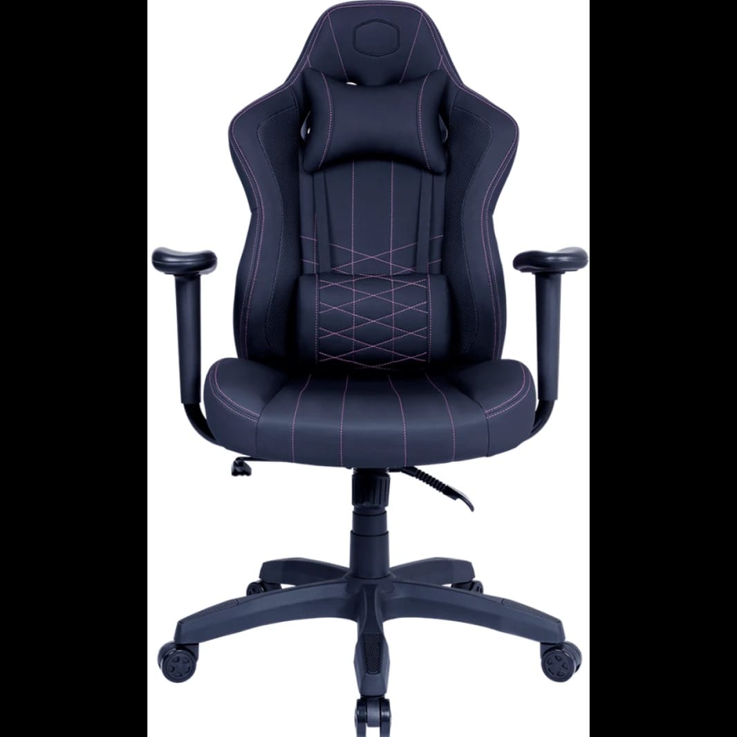 Cooler Master Caliber E1 Gaming Chair (Black), Plywood Frame, High Density Foam & PU, Fixed Armrest, Up To 135° Recline & 120KG Max Weight Load