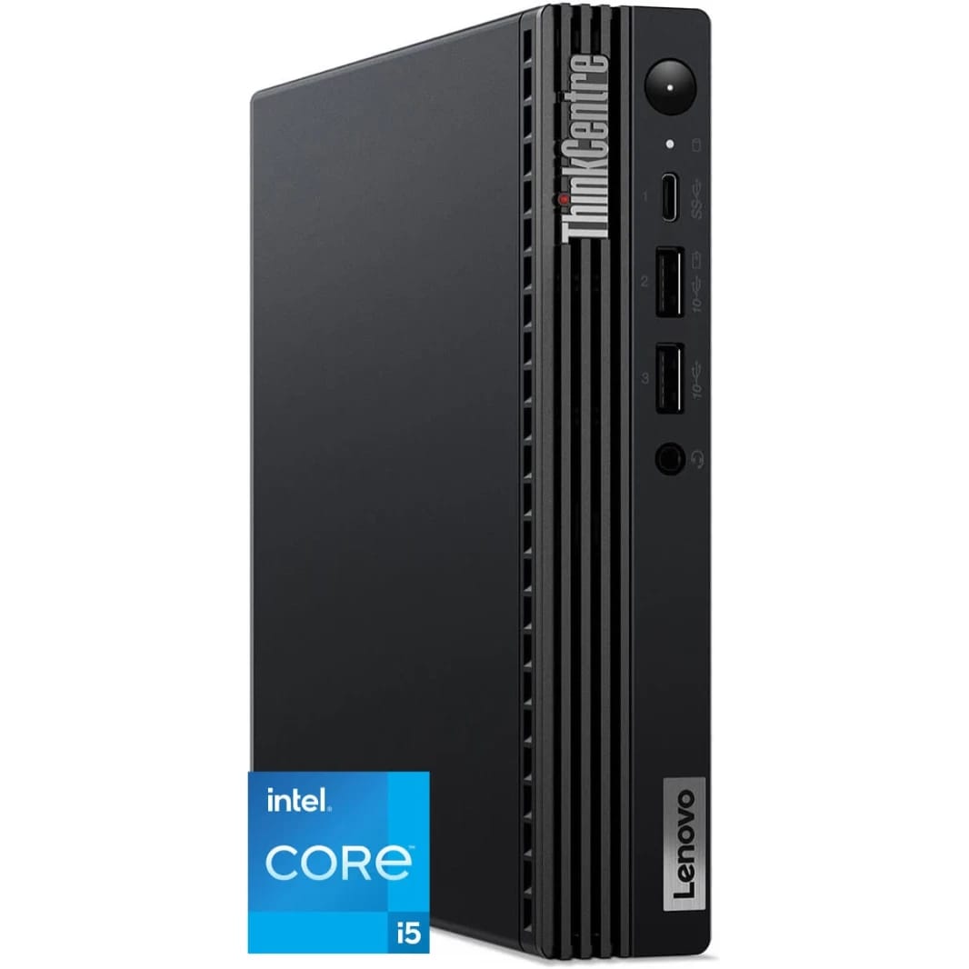 Lenovo ThinkCentre M70q Gen 5 Tiny, Intel Core i5-14500T 14-Cores, 16GB DDR5, 1TB M.2 SSD, Mini Size High-Performing Business Desktop w/ Wireless & Bluetooth 3 Years Warranty