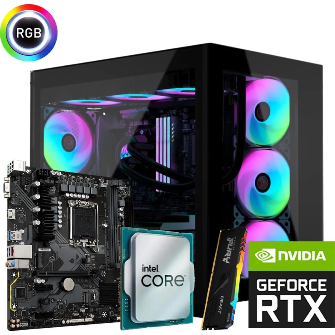 INTEL CORE i7 13700F // RTX 5070 12GB // 16GB RAM DDR4 - PC Build